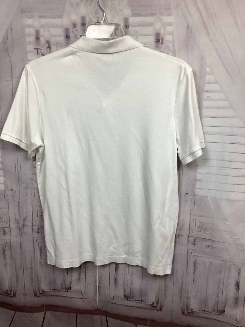 Polo Ralph Lauren Polo Shirt White Short Sleeve Logo M